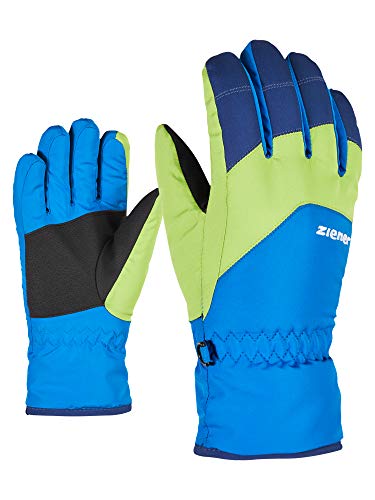 Ziener Kinder Lando Glove junior Ski-Handschuhe/Wintersport, persian blue, 4 von Ziener