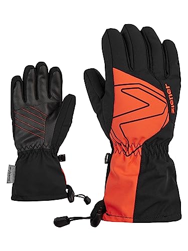 Ziener Kinder Laval Ski-Handschuhe/Wintersport | wasserdicht extra warm Wolle, black.burnt orange, 5,5 Ziener Kinder Laval Ski-Handschuhe/Wintersport | wasserdicht extra warm Wolle, black.burnt orange, 5,5 von Ziener