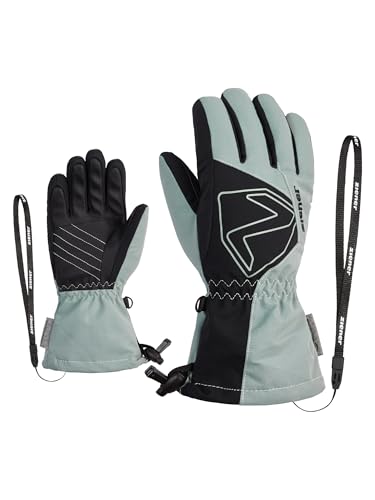Ziener Kinder Laval Ski-Handschuhe/Wintersport | wasserdicht, extra warm, Wolle, Gray Seal Ripstop, 5,5 Ziener Kinder Laval Ski-Handschuhe/Wintersport | wasserdicht, extra warm, Wolle, Gray Seal Ripstop, 5,5 von Ziener