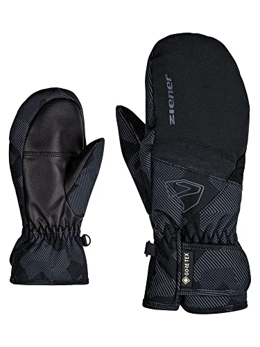 Ziener Kinder Levin GTX Mitten Junior Ski-fäustling/Wintersport | Wasserdicht, Atmungsaktiv, Black.Gray Ink camo, 5 von Ziener