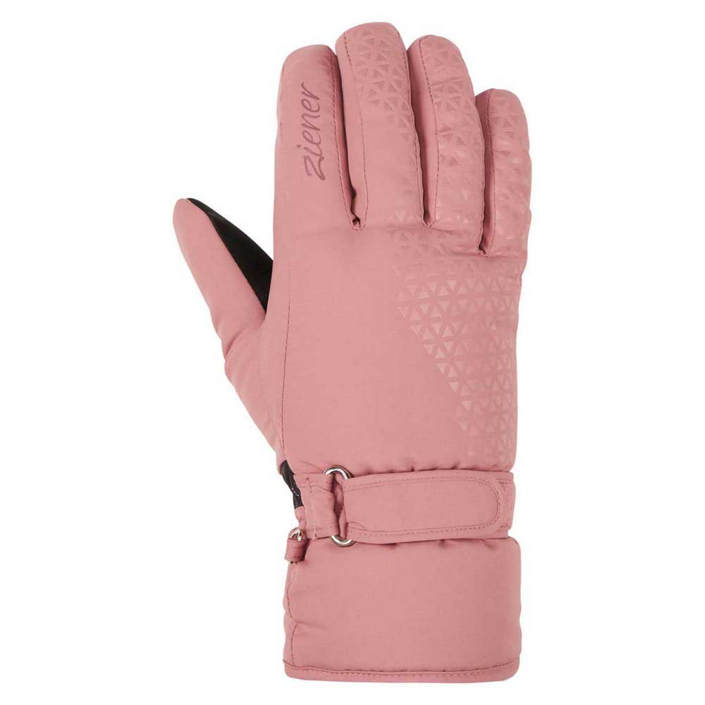 Ziener Kisar As Gloves Rosa 7.5 Frau von Ziener