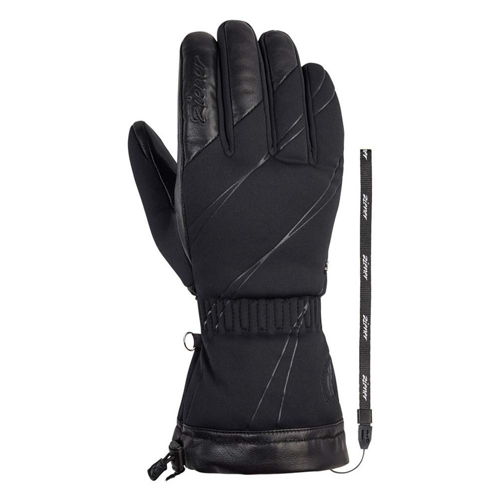 Ziener Klivia Ws Down Gloves Schwarz 6.5 Frau von Ziener