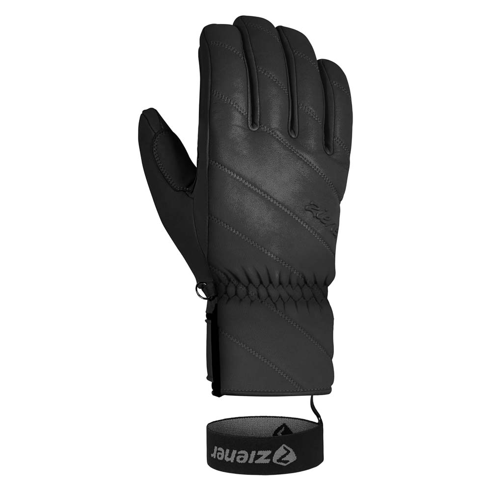 Ziener Kuma As Gloves Schwarz 6.5 Frau von Ziener