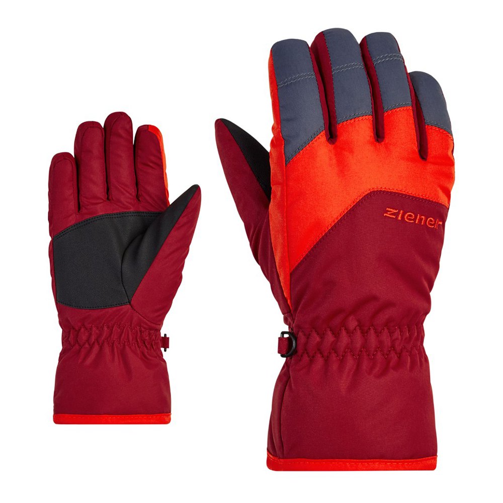 Ziener Lando Gloves Rot 14-15 Years Junge von Ziener