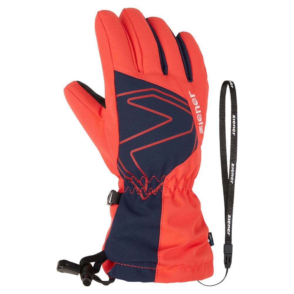 Ziener Laval As Aw Gloves Orange 11 Years Junge von Ziener