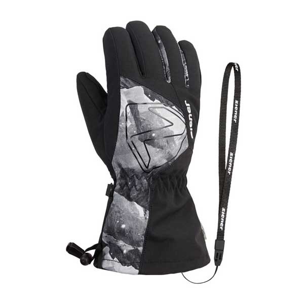 Ziener Laval As Aw Gloves Schwarz 11 Years Junge von Ziener