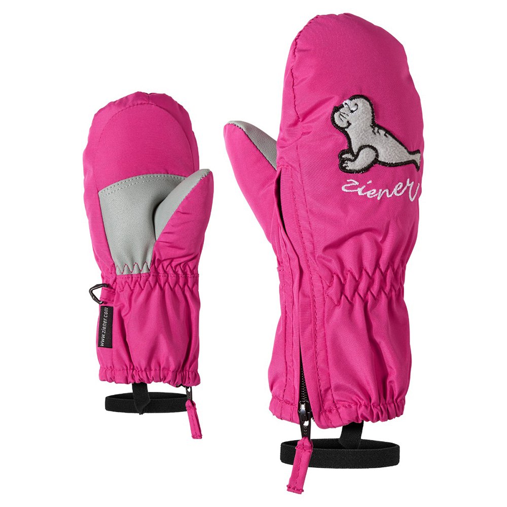 Ziener Le Zoo Minis Mittens Rosa 12 Months Junge von Ziener