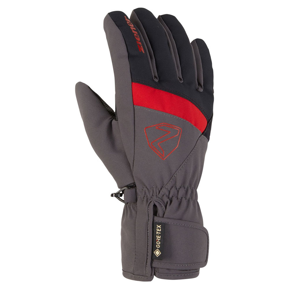 Ziener Leif Goretex Gloves Grau 7 Years Junge von Ziener