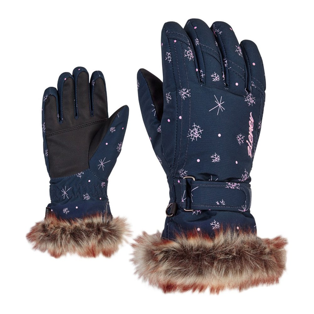 Ziener Lim Gloves Blau 3.5 Junge von Ziener