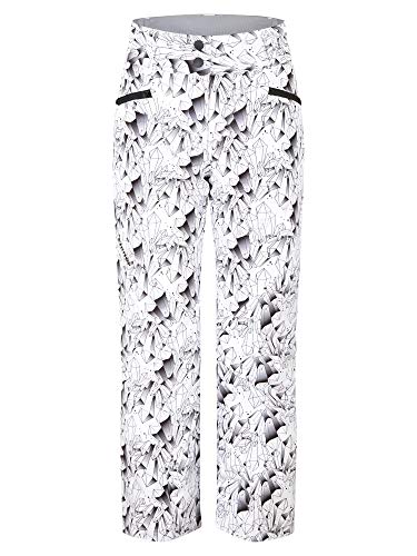 Ziener Mädchen Alin Junior Kinder Skihose, Winterhose | Wasserdicht, Winddicht, Warm, Ice Crystal Print, 104 von Ziener