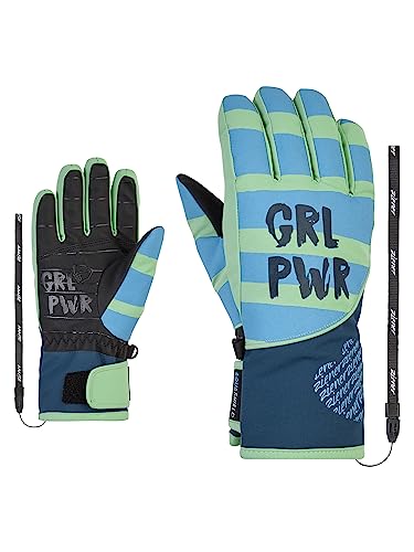 Ziener Mädchen LIWA Ski-Handschuhe/Wintersport | wasserdicht, Primaloft, modisch, Pastel Green, 6,5 Ziener Mädchen LIWA Ski-Handschuhe/Wintersport | wasserdicht, Primaloft, modisch, Pastel Green, 6,5 von Ziener