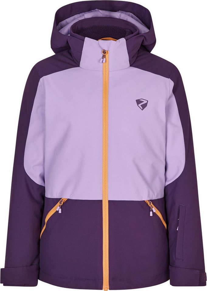 Ziener Skijacke AMELY jun (jacket ski) dark violet von Ziener
