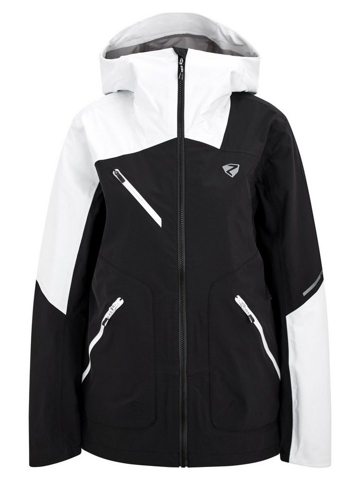 Ziener Skijacke NAIE lady (jacket active) black.white von Ziener