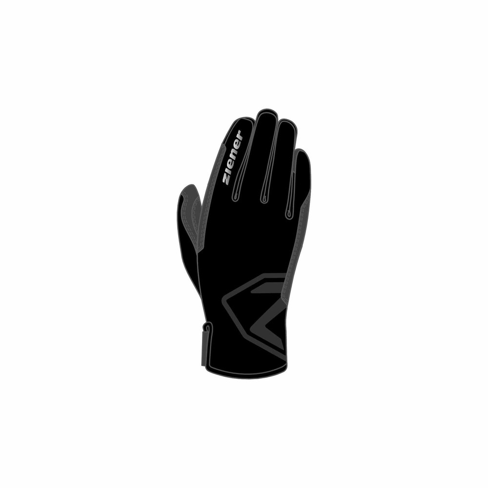 Ziener Umano Ws Pr Gloves Schwarz 10.5 Mann von Ziener