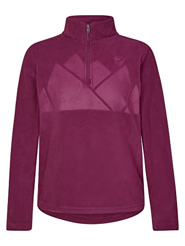 Ziener Unisex Kinder JONKI Skipullover, Skirolli, Funktions-Shirt | langarm, atmungsaktiv, Fleece, purple plum, 176 von Ziener