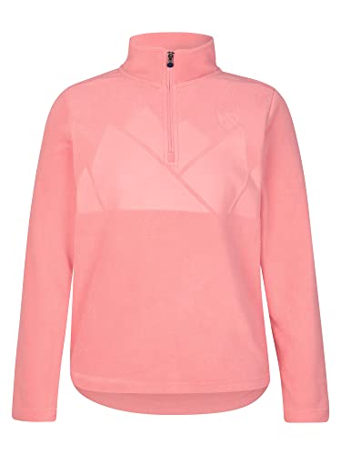 Ziener Unisex Kinder JONKI Skipullover, Skirolli, Funktions-Shirt | Langarm, atmungsaktiv, Fleece, pink Vanilla, 152 von Ziener