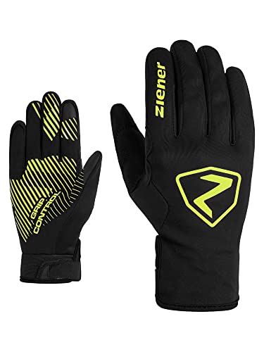 Ziener Unisex SMU 22-GTX INF 274 Touch Fahrradhandschuhe Langfinger | Gore-Tex Infinium, gepolstert, atmungsaktiv, Poison Yellow, 7 von Ziener