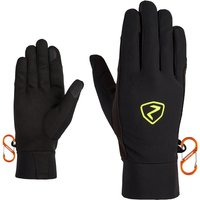 ziener Gysmo Touch Bergsporthandschuhe 12737 - black.poison yellow 6 ziener Gysmo Touch Bergsporthandschuhe 12737 - black.poison yellow 6 von Ziener