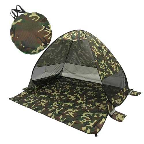Automatisches Pop-Up-Zelt, schnell öffnendes Sonnenschutzzelt - Automatisch aufgebautes Instant-Camping-Strandzelt - Wasserdichtes, schnell zu öffnendes Zelt für Camping, Picknicks, Grillabende, Party von Ziennhu