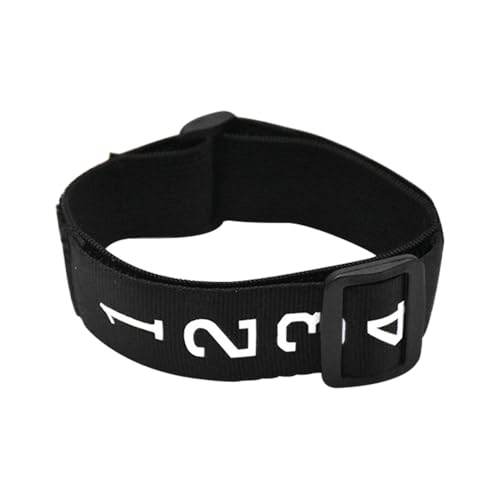 Fußball-nummeriertes Handgelenk, Fußball-Down-Indikator - Fußballarmband Nylon - Professionelle Fußballausrüstung, Schiedsrichterzubehör für das tägliche Training für Sportliebhaber, High School Colle von Ziennhu