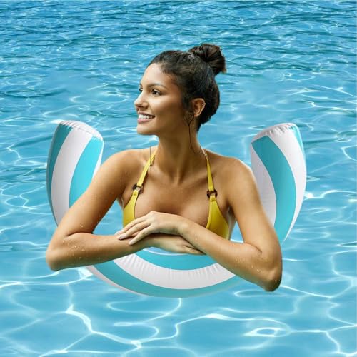 Sommer-Poolschwimmer _ Schwimmer, aufblasbare Nudeln für Pool, elastisches Wasserspielzeug aus PVC für Außenpools, Hauspools und Gartenpools von Ziennhu