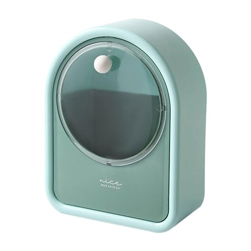 Wandhalterung für Wattestäbchen, Wand-Aufbewahrungsbox für Wattestäbchen, Wandspender für Wattepads, transparente Wandbox für Wattepads, für Schlafzimmer und Badezimmer, grün, Se référer au Wandhalterung für Wattestäbchen, Wand-Aufbewahrungsbox für Wattestäbchen, Wandspender für Wattepads, transparente Wandbox für Wattepads, für Schlafzimmer und Badezimmer, grün, Se référer au von Ziennhu