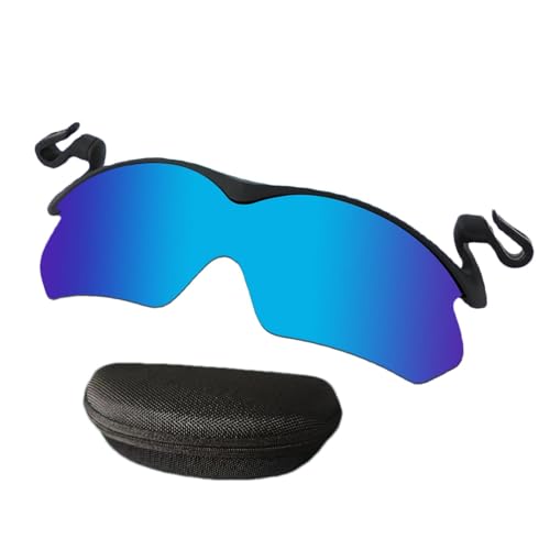 Ziennhu Polarisierte Sonnenbrille, polarisierte Sportbrille, UV-Brille, Rimless Radsportbrille für Hut, elegant und leicht, ideal für Radfahren, Laufen, Golf von Ziennhu
