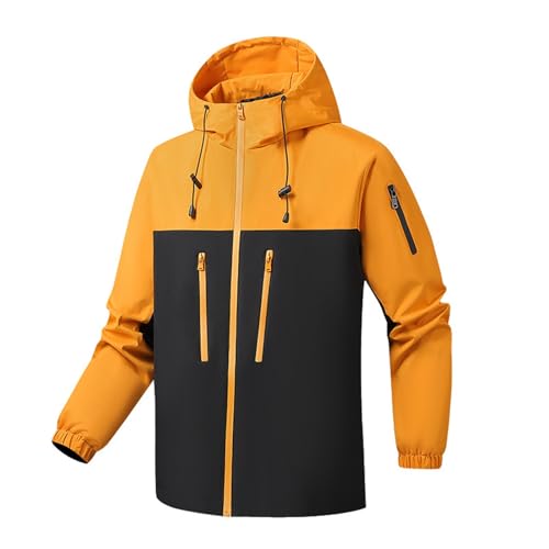 Black Friday, Skijacke Herren Winter Winterjacke - Wanderjacke Wasserdicht Snowboardjacke Gefütterte Softshelljacke Jacke Mit Abnehmbarer Kapuze Für Wandern Männer von Zilosconcy