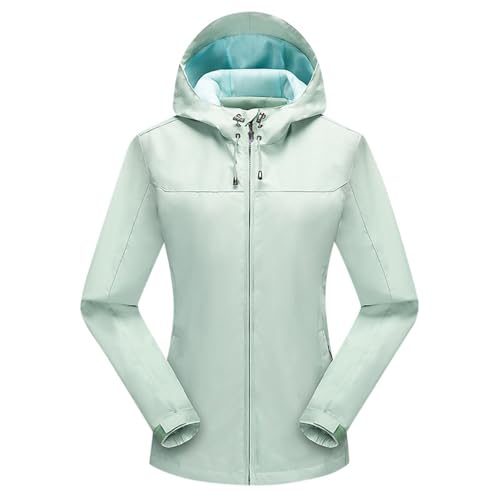 Black Friday, Wanderjacke Wasserdicht Skijacke - Snowboardjacke Outdoor Arbeitsjacke Winddicht Funktionsjacke Winterjacke Warm Fleecejacke Jacken Mit Abnehmbarer Kapuze Für Frauen von Zilosconcy