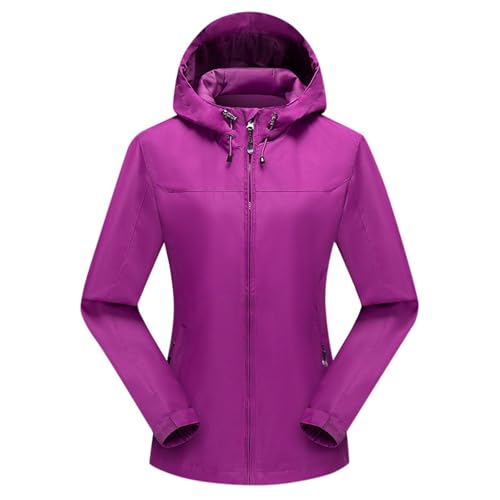 Black Friday, Wanderjacke Winddicht Skijacke - Snowboardjacke Outdoor Funktionsjacke Wasserdicht Arbeitsjacke Winterjacke Warm Fleecejacke Jacken Mit Abnehmbarer Kapuze Für Frauen von Zilosconcy