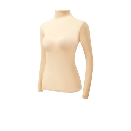 Blitzangebote, Rollkragenshirt Damen Stehkragen Langarm Turtleneck - Rolli Baumwolle Weich Thermooberteil Rollkragenpulli Basic Tshirt Longsleeve Tops Unterziehshirt von Zilosconcy