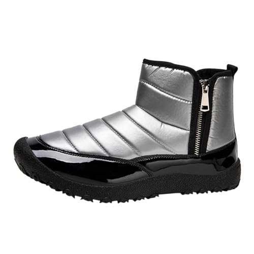 Damenmode Sale, Barfussschuhe Damen Winter Winterschuhe - Winterstiefel Warme Schuhe Winterboots Fur Frauen Gefüttert Barfuss Leicht rutschfest Fitnessschuhe Wanderschuhe Unisex von Zilosconcy