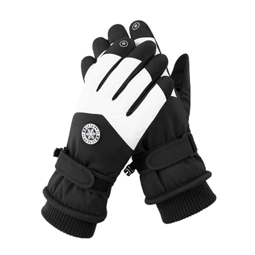 Frostfit - Thermo Handschuhe, Skihandschuhe Damen Winddicht Winterhandschuhe - Fahrradhandschuhe wasserdichte Frostfit Thermo Handschuhe Langer Stulpe Warme Thermo Handschuhe von Zilosconcy