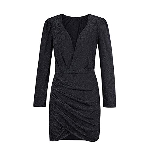 Glitzerkleid Damen Partykleid, Glitzerkleid Damen Glitzer Paillettenkleid - Silvester Kleid Elegant Abendkleider Rockabilly Kleider Frauen Pailettenkleider Schöne Hochzeitskleid Partykleider von Zilosconcy