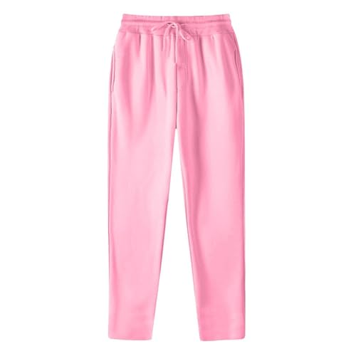 Golfhose Damen, Sporthose Damen Baggy Jogginghose - Kordelzug Laufhosen Mädchen Trainingshose Mit Taschen Sweatpants Leichte Sweathose High Waist Für Sport Yoga Gym von Zilosconcy