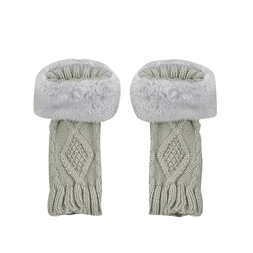 Handstulpen, Handstulpen Damen Ohne Finger Armstulpen - Fingerlose Handschuhe Gestrickte Pulswärmer Kaschmir Winter Strickhandschuhe Frauen Fäustlinge Halbe Fingerhandschuhe von Zilosconcy