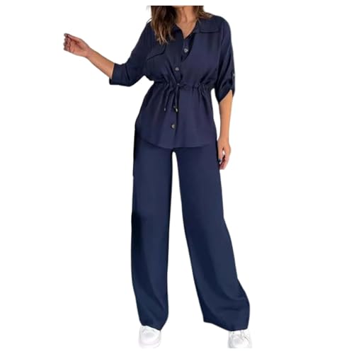 Hosenanzüge Für Damen, Hosenanzüge Damen Festlich Hochzeit Zweiteiler - Brautmutter Anzug Elegant Jumpsuits 2 Teiler Mode Hosen Anzug Frauen Lässig Festlich Kleider Cocktail Partyanzug von Zilosconcy