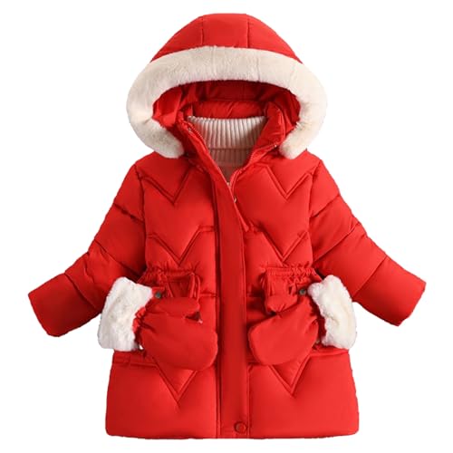 Jacke Mädchen, Steppjacke Mädchen Jungen Outdoor Winterjacke - Kapuzenjacke Gefüttert Schneejacke Baby Jacke Parka Kinder Leichte Herbstjacke Reißverschluss Mit Taschen von Zilosconcy