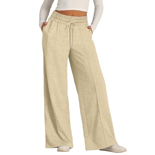 Jogginghose Baggy Damen, Sporthose Damen Baggy Jogginghose - Freizeithose Freizeit Laufhosen Casual Trainingshose Loose Fit Lässiges Sweathose High Waist Für Sport Yoga Gym von Zilosconcy