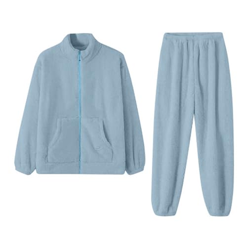 Kuschelanzug, Jumpsuit Damen Kuschelig Kuscheliger Schlafanzug Pyjama Flauschig Winter - Kuschelanzug Kuschelschlafanzüge Schlafoverall Fleece Hausanzug Warm Kuschel von Zilosconcy