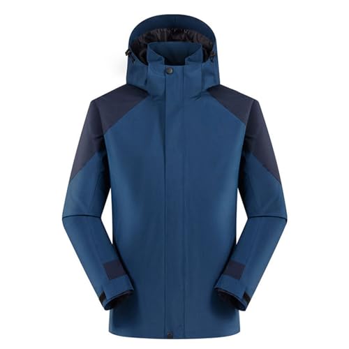 Outlet Angebote, Skijacke Herren Winddichte Winterjacke - Snowboardjacke Wasserdicht Wanderjacke Winter Softshelljacke Jacke Mit Abnehmbarer Kapuze Für Wandern Männer von Zilosconcy