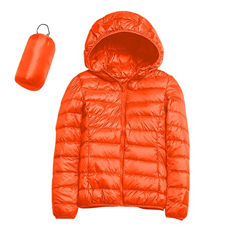 Puffer Jacket, Leichte Steppjacke Damen Daunenjacken - Übergangsjacke Outdoor Wasserdicht Quilted Jacket Women Freizeitjacke Langarm-Pufferjacke von Zilosconcy