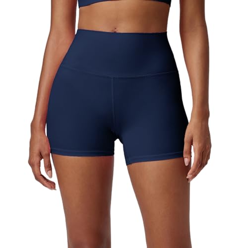 Radlerhose Damen Kurze Hohe Taille Gym Shorts - Sporthose Push Up Kurze Leggings Frauen Sommer Elastisch Boxershorts Scrunch Hotpants Nahtlos Yoga Hose Für Fitness Läuft von Zilosconcy