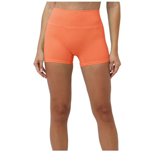 Radlerhose Damen Kurze Push Up Gym Shorts - Sporthose Hohe Taille Kurze Leggings Frauen Scrunch Nahtlos Yoga Hose Workout Hotpants Sommer Boxershorts Für Fitness Läuft von Zilosconcy