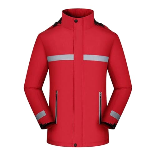 Retourenkauf, Skijacke Herren Winter Winterjacke - Wanderjacke Wasserdicht Snowboardjacke Winddichte Softshelljacke Jacke Mit Abnehmbarer Kapuze Für Wandern Männer von Zilosconcy