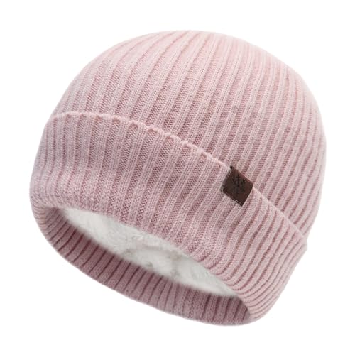 Retourenkauf, Wintermütze Damen Warme Strickmützen - Beanie Slouch Wollmütze Elegant Dicker Mütze Frauen Winter Haube von Zilosconcy