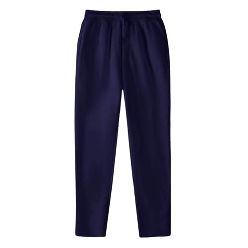 Schlupfhose Damen, Sporthose Damen Baggy Jogginghose - Sweatpants Mit Taschen Trainingshose Casual High Waist Straighthose Langgröße Kordelzug Yoga Hosen Lounge Pants von Zilosconcy