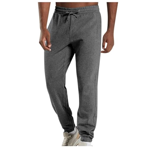 Sporthose Herren Casual Jogginghose - Slim Fit Trousers Elastischer Bund Track Pants Jogging Hosen Bodybuilding Trackpants Sport Männer Sweatpants Jogger Laufhose Baumwoll Breite Modern von Zilosconcy