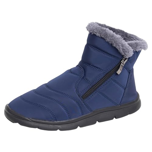 Tagesangebote Heute, Winterschuhe Damen Winter Barfussschuhe - Winterstiefel Warme Schuhe Fur Frauen Gefüttert Schneeschuhe Barfuss Leicht rutschfest Fitnessschuhe Wanderschuhe Unisex von Zilosconcy