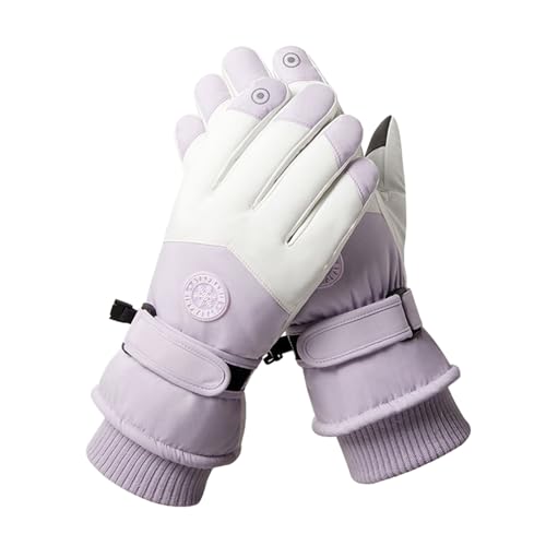 Thermo Handschuhe Herren, Winterhandschuhe Damen Winddicht Skihandschuhe - Fahrradhandschuhe wasserdichte Frostfit Thermo Handschuhe Winter Warme Snowboard Handschuhe von Zilosconcy